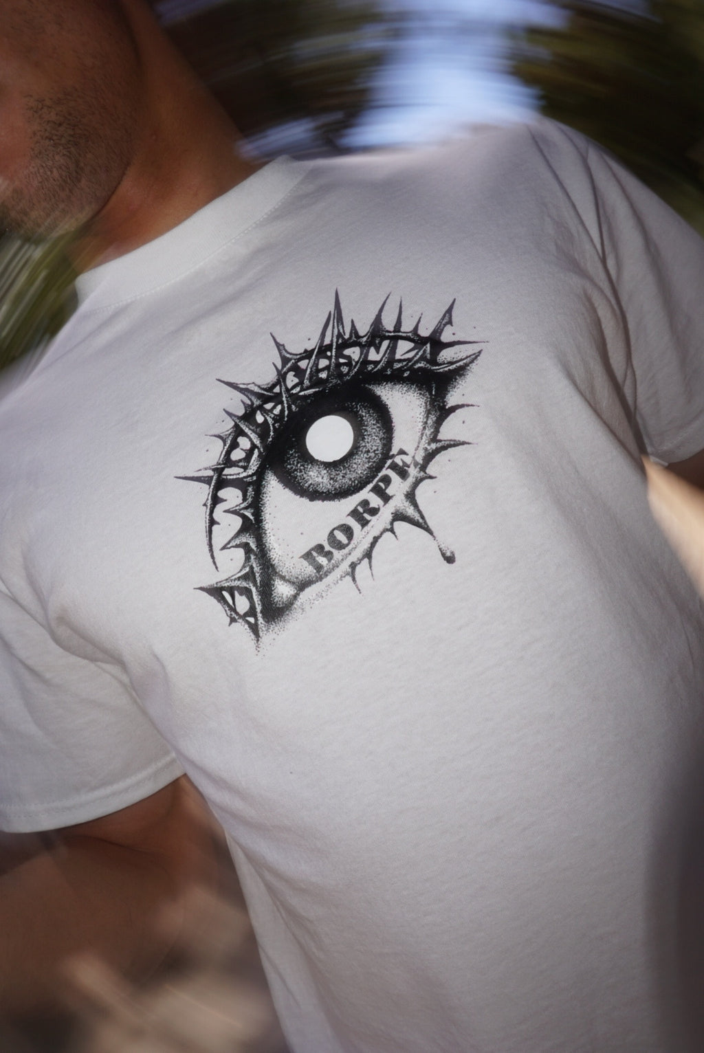 T-Shirt "Sharpy View" White