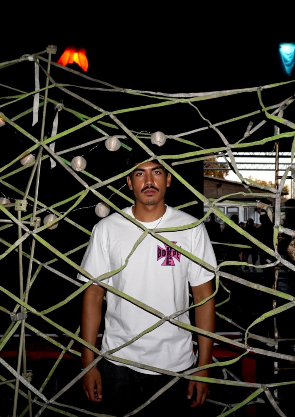 T-shirt "HOLY CHAOS" White