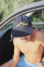Cap "STARWAY" Borpè Black Corduroy
