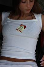 Women's Top "IT´S NOT MINE" White